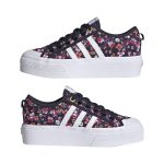 Nizza Platform W Floral Black FY3671 - تصویر 6