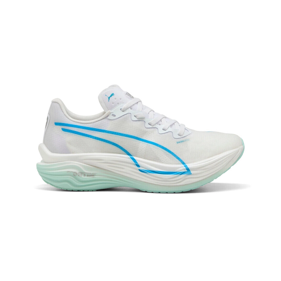 Puma deviate nitro elite 3 white blue green 1 Puma Deviate NITRO Elite 3 - Image 1